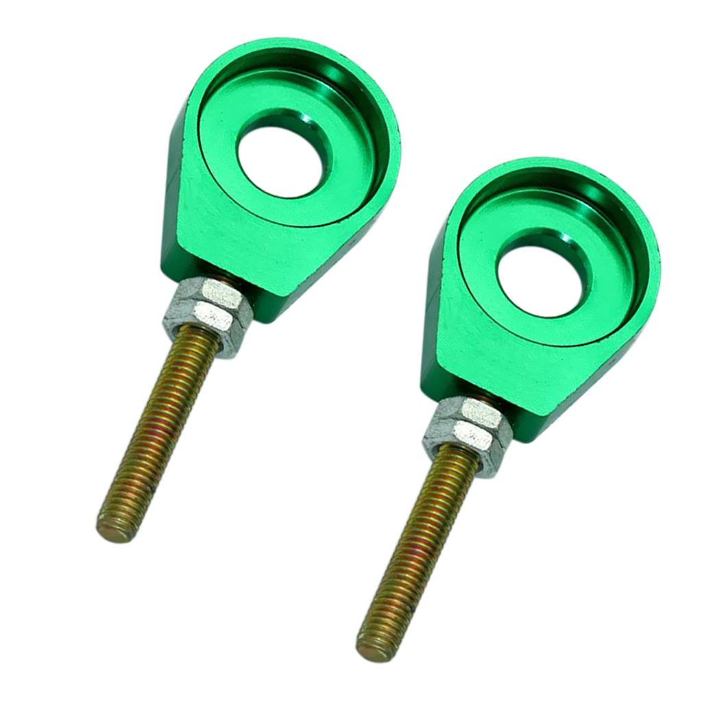12mm Chain Adjuster Tensioner for Pit Dirt Bike CRF50 Thumpstar ATV Green