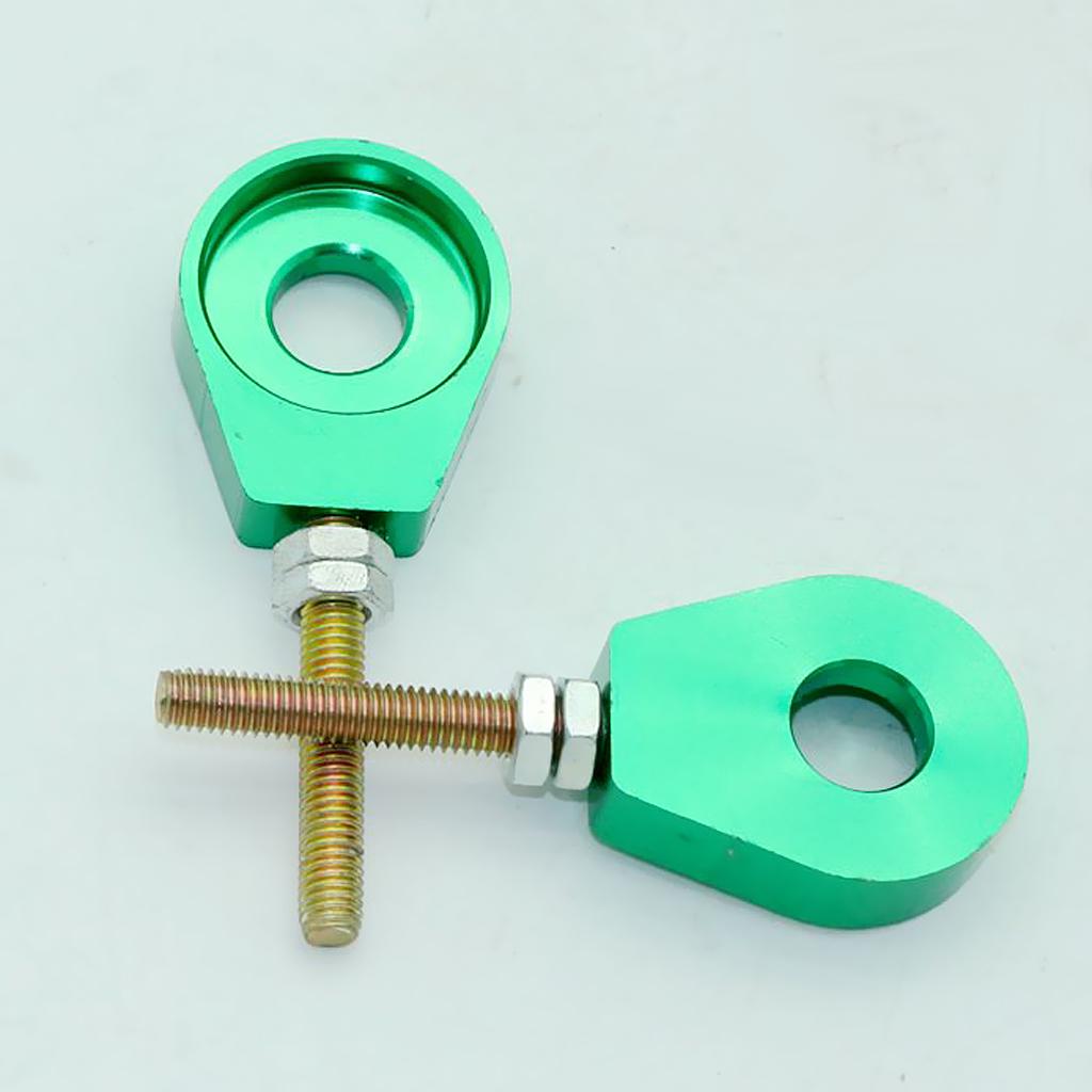 12mm Chain Adjuster Tensioner for Pit Dirt Bike CRF50 Thumpstar ATV Green