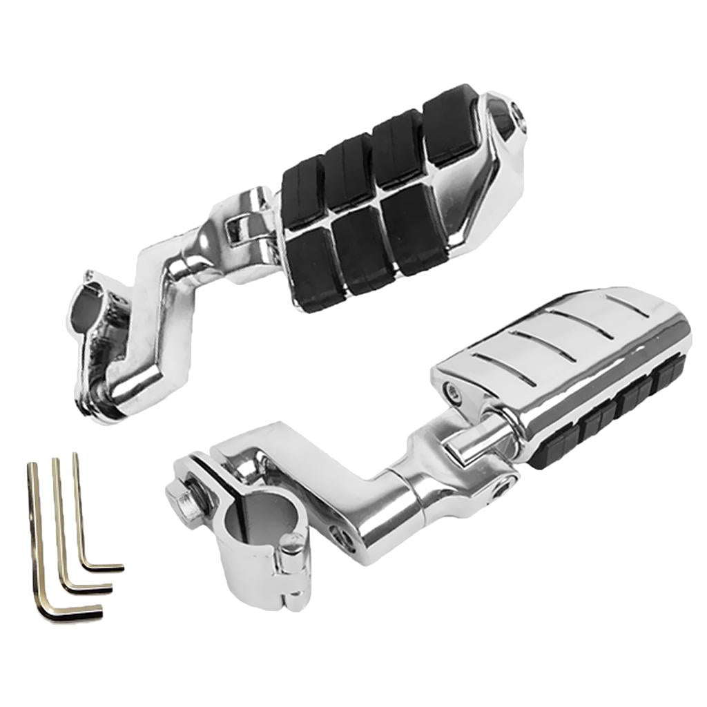 Motorcycle Front Footpegs Footrest for Honda VT1100 VTX1300 VTX1800