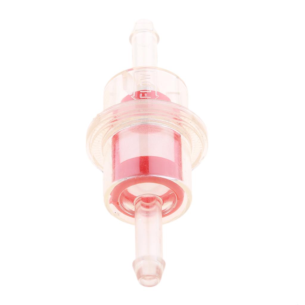 Plastic Motorcycle Petrol Fuel Filter Element for 0.23''and 0.31'' Pipes