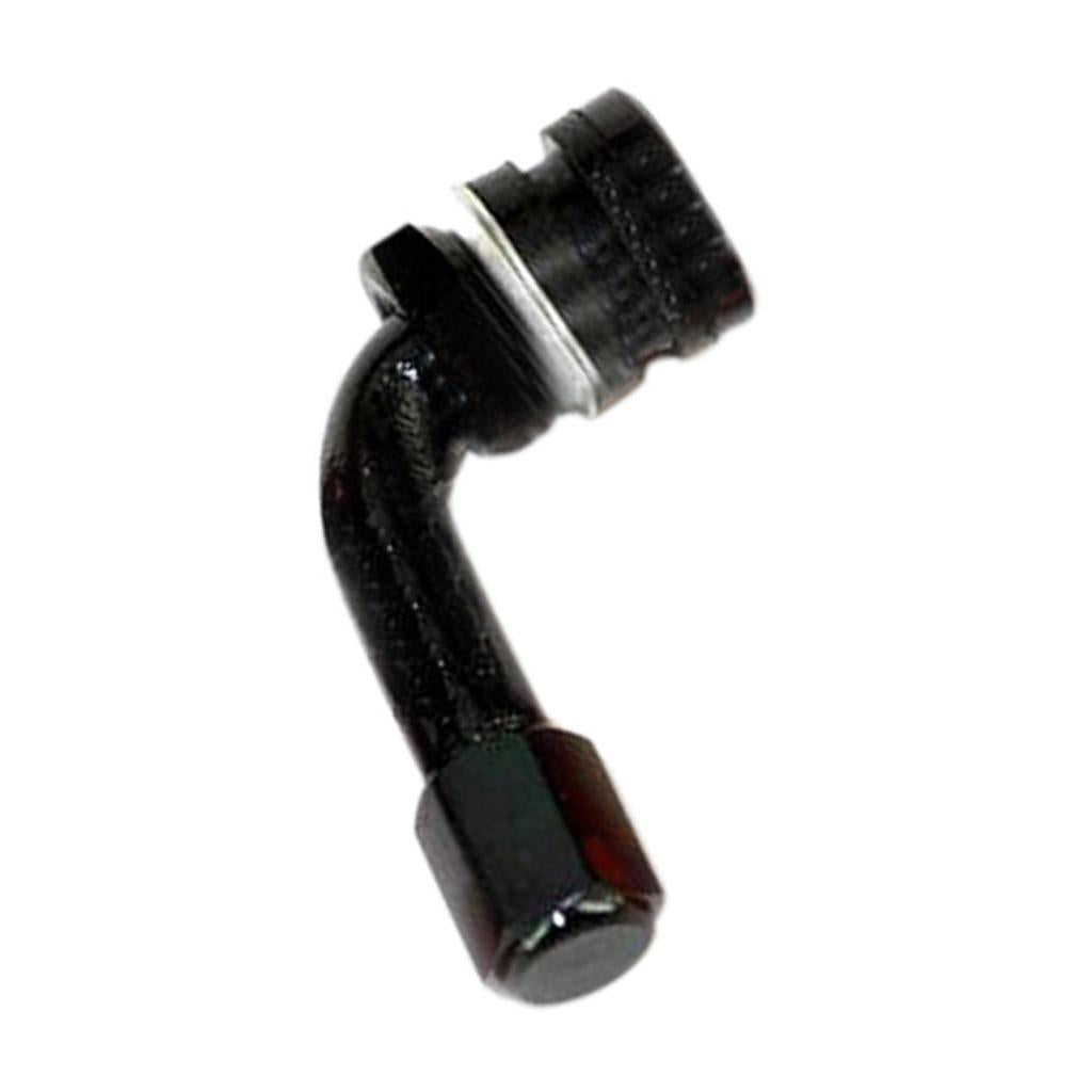 CNC Aluminum Motorcycle Rim Wheel Air Tyre Tire Valve Stem Black/Gold