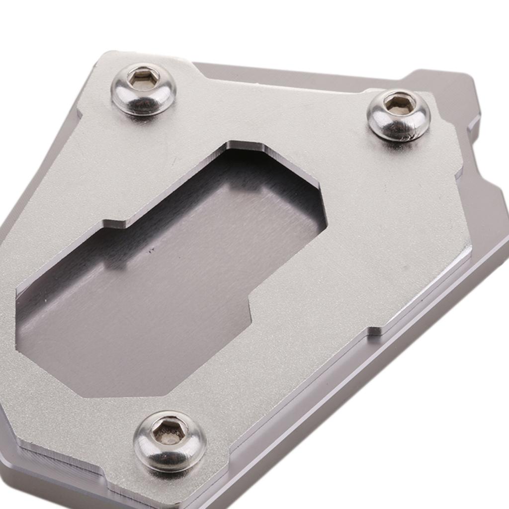 Motor Side Stand Enlarger Foot Plate Pad for R1200GS LC 14-15 Grey