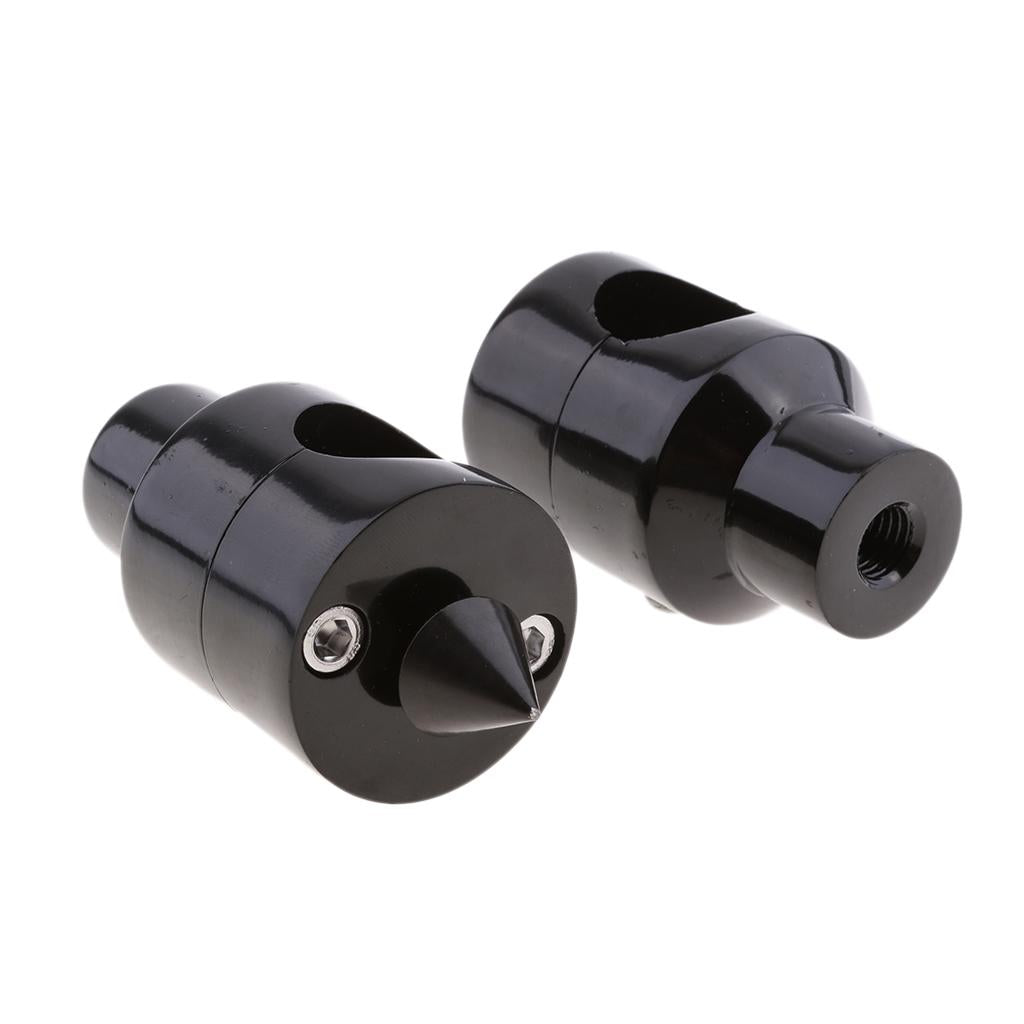 1" 25mm Motorcycle Round Handlebar Riser for Harley Cruise Chopper Black