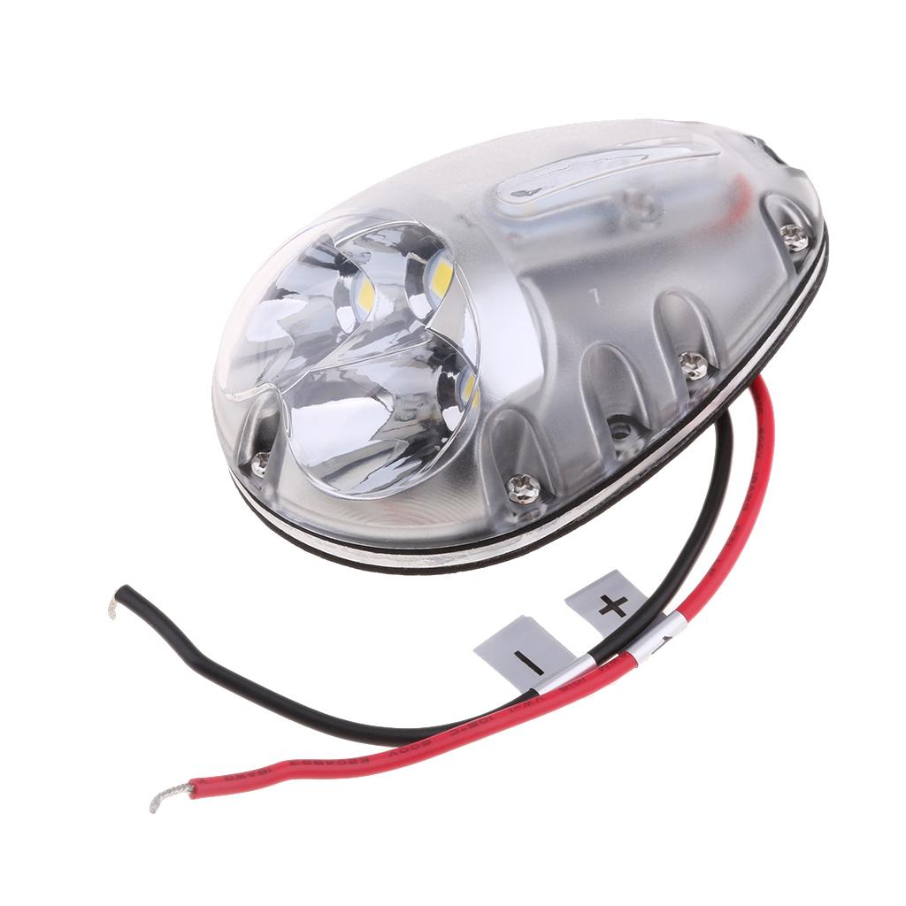 Stainless Steel LED Boat Marine Yacht Bow Docking Light Surface Mount