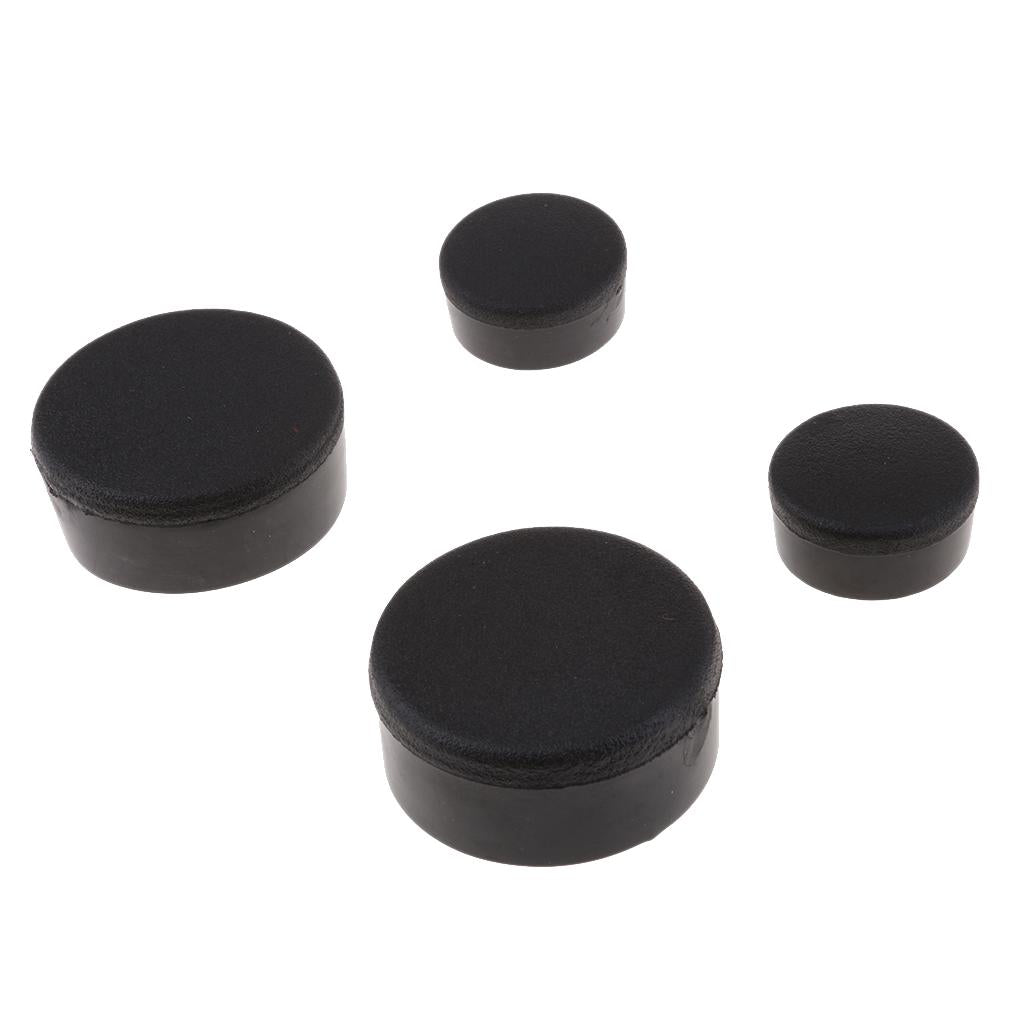 Black Motorcycle Fairing Rubber Frame Plugs for 2004-2007 Honda CBR 1000RR