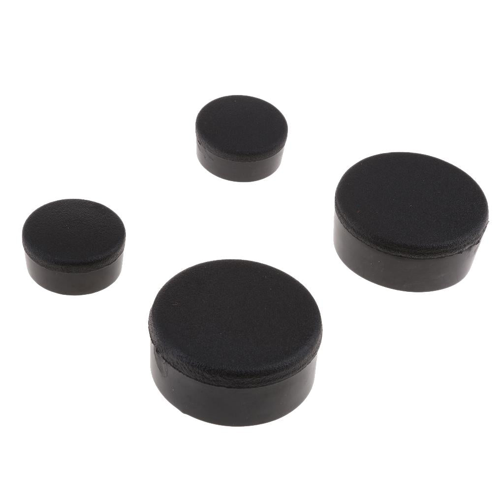 Black Motorcycle Fairing Rubber Frame Plugs for 2004-2007 Honda CBR 1000RR