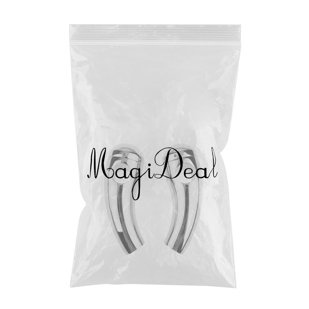 Silver Motorcycle Handlebar Risers for Universall 25mm/ 1" Bar Diam. 10cm