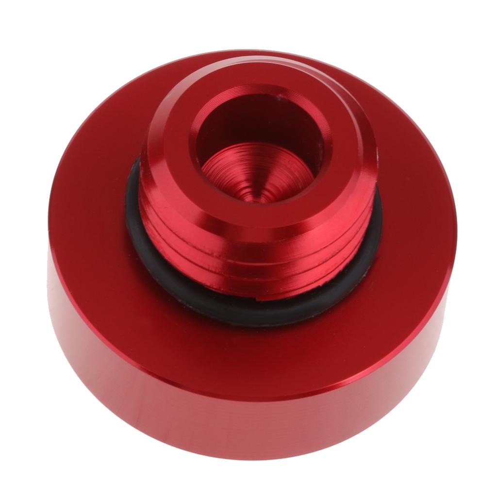 CNC Aluminum Engine Oil Filler Cap Screw Bolt for Kawasaki M20*2.5 Red