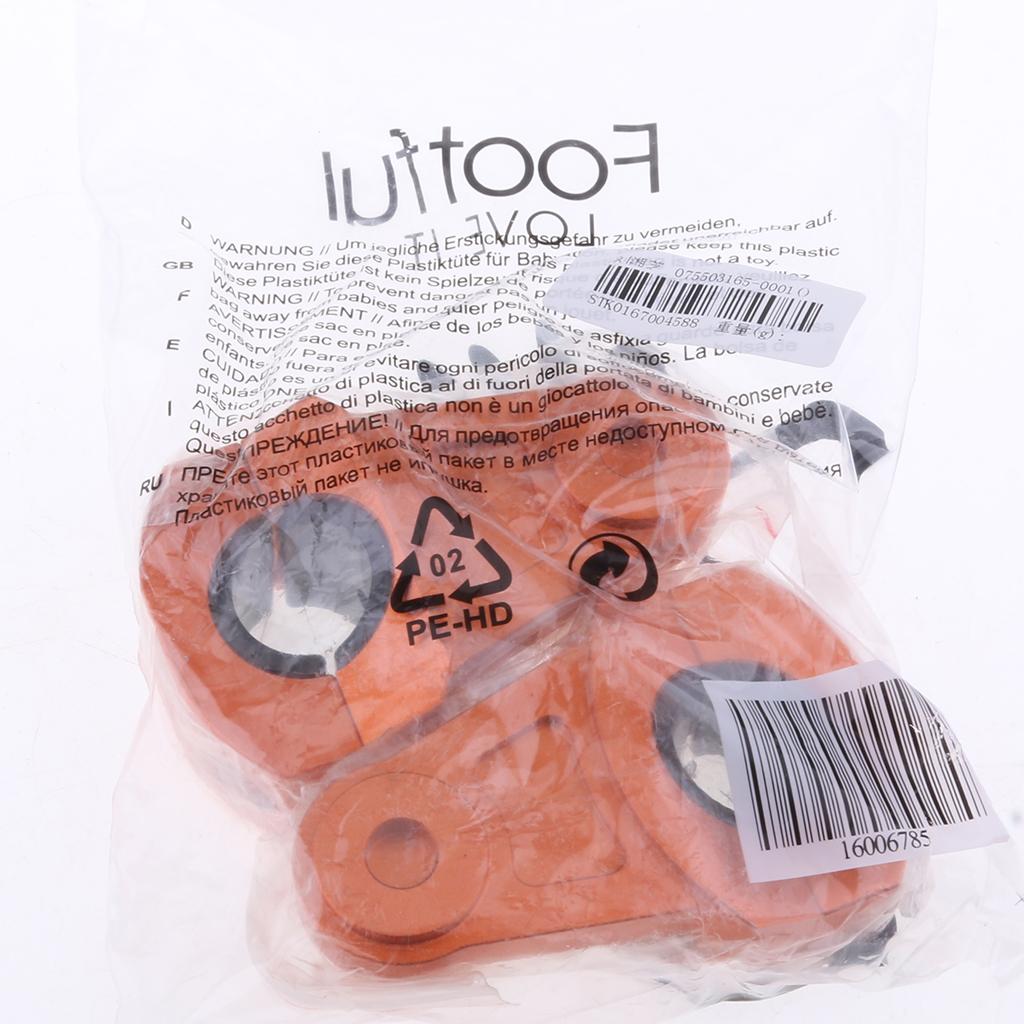 Orange CNC Universal Motorcycle Handlebar Risers Bar Mount Clamp