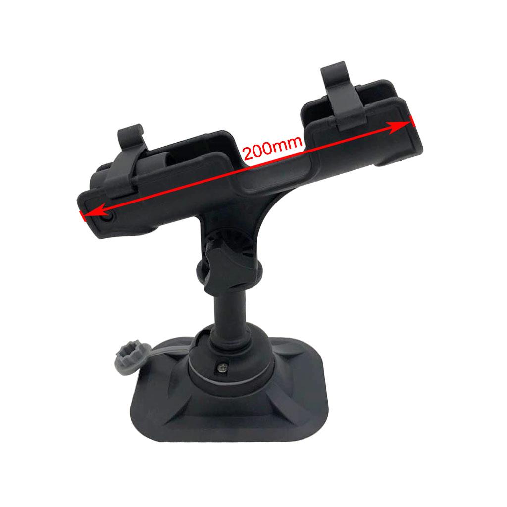 Adjustable 360 Degrees Kayak Fishing Rod Holder Boat Pole Stand Bracket