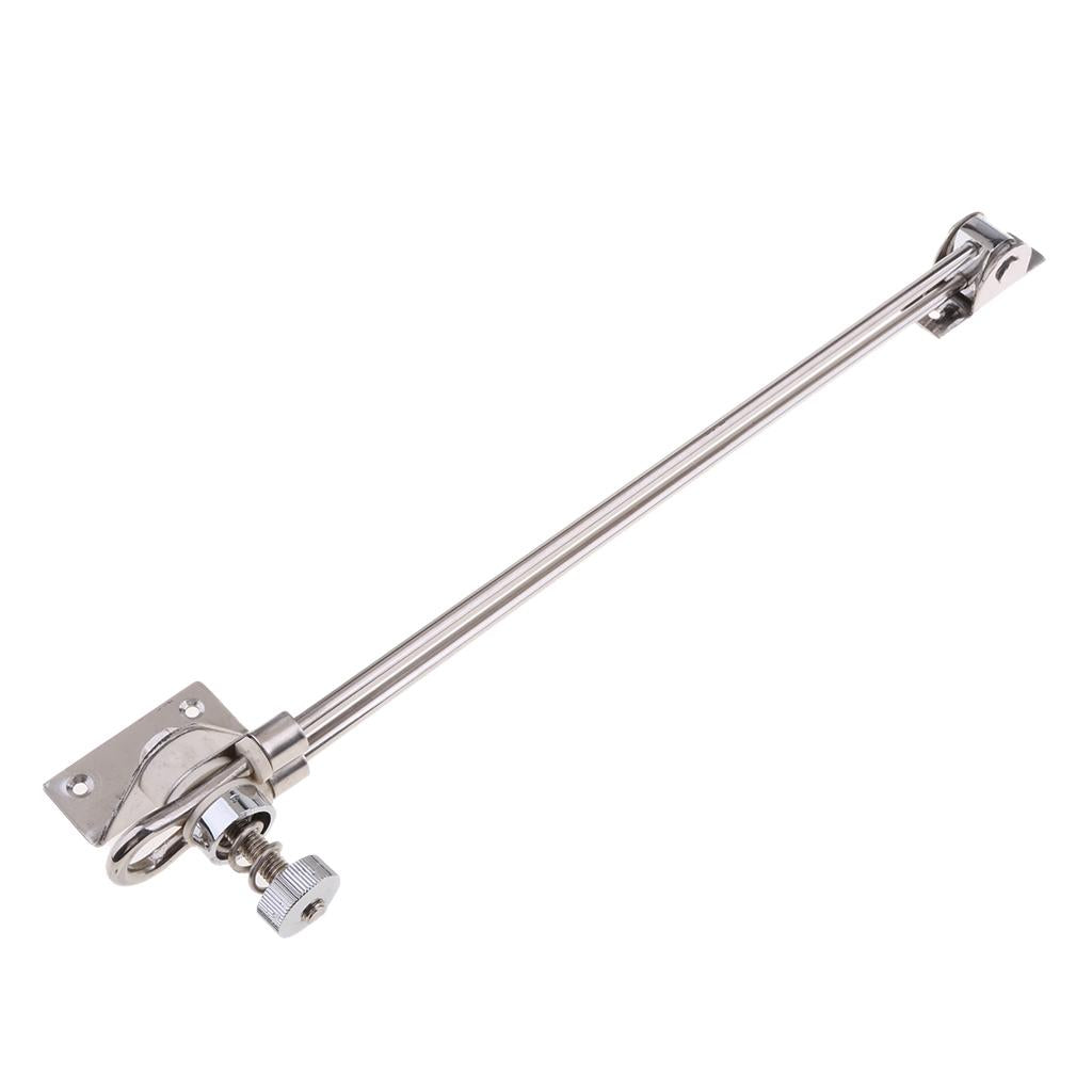 Marine Boat Hatch/Window Adjuster and Stay Support Silver 15inch
