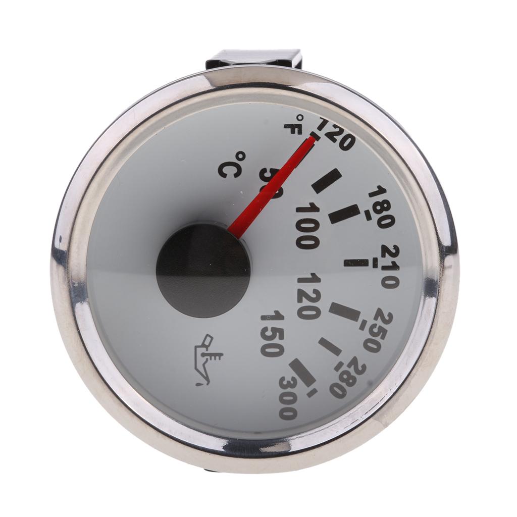 2" 52mm 50-150 Celsius Degree Auto Car Pointer Oil Temperature 800-00037