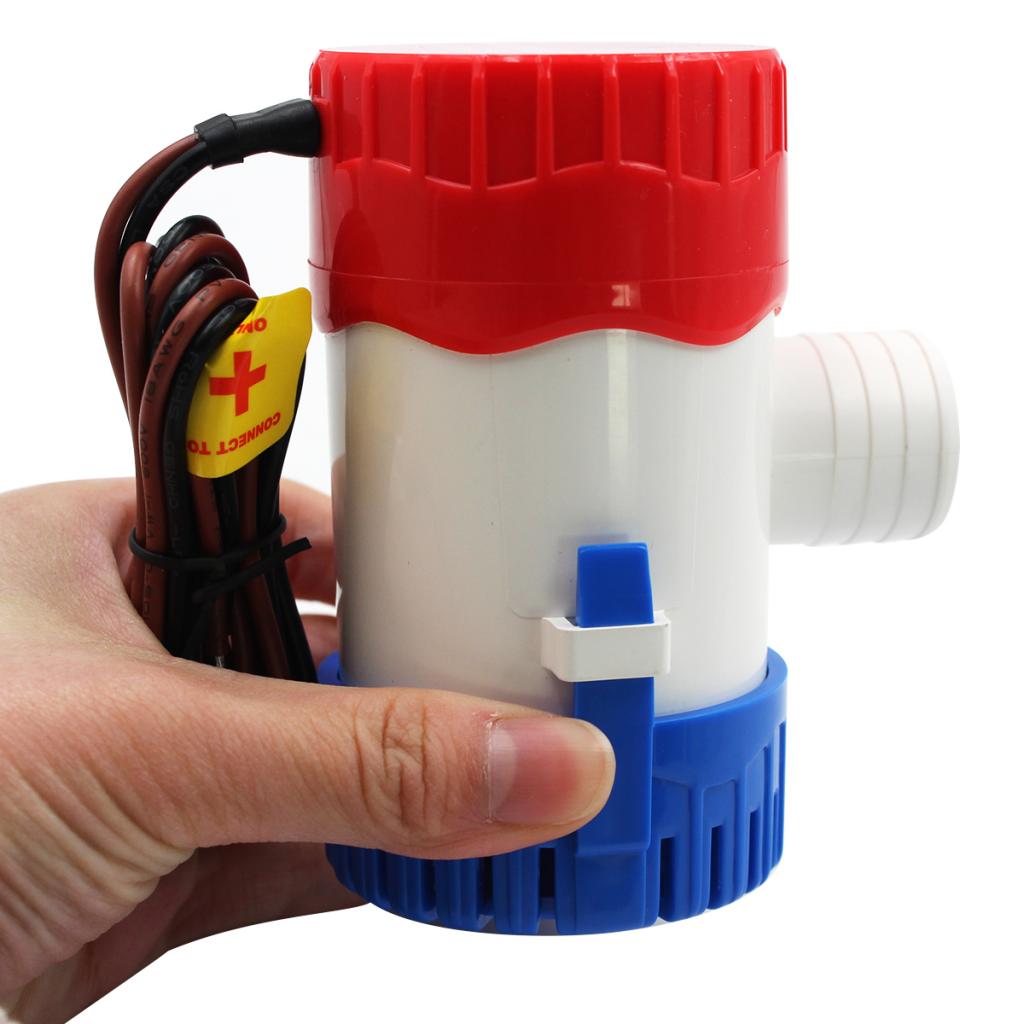 12V 1100 GPH Boat Bilge Water Pump Mini Electric Submersible Pump