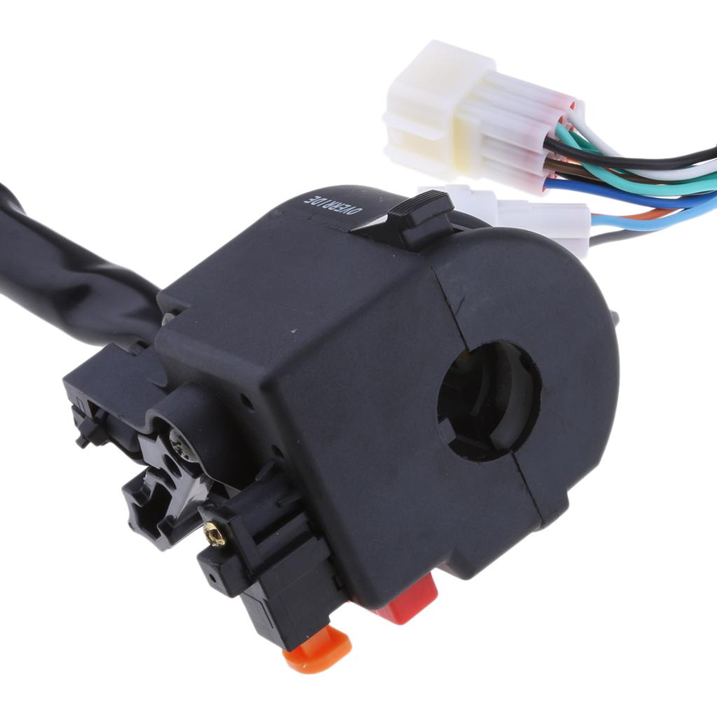 Motorcycle 7/8 Handlebar Horn Headlight Turn Signals Light Control Switch"