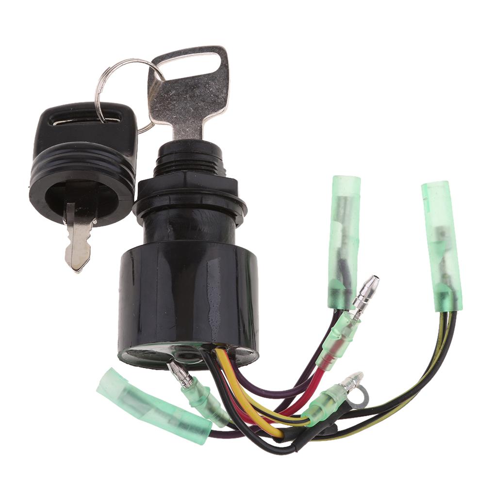 Boat Ignition Key Switch 3 Position Off-Run-Start for Mercury 87-17009A5