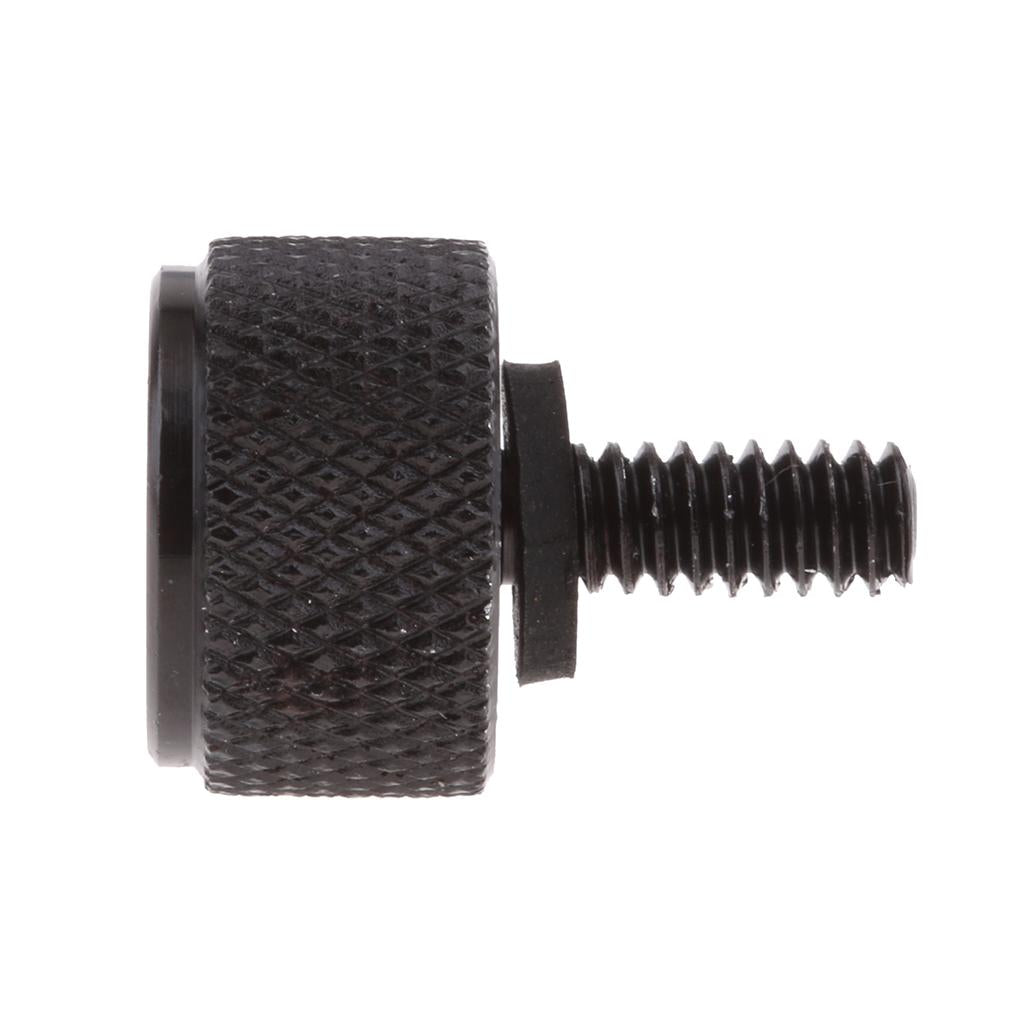6mm CNC Motorcycle Seat Mount Bolt Screw Cap for Harley Sportster 883 Black