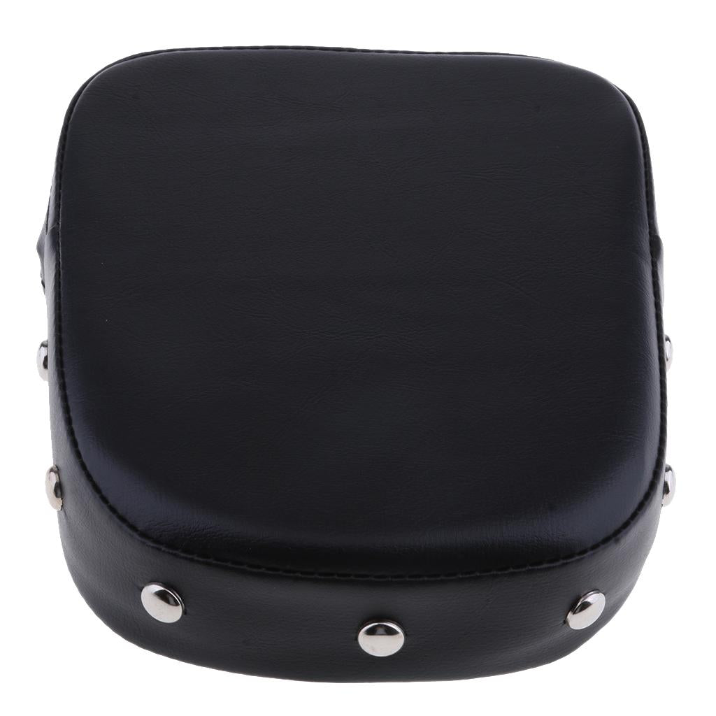 Comfortable Backrest Bar Backrest Cushion Back Seat Pad for Harley Yamaha
