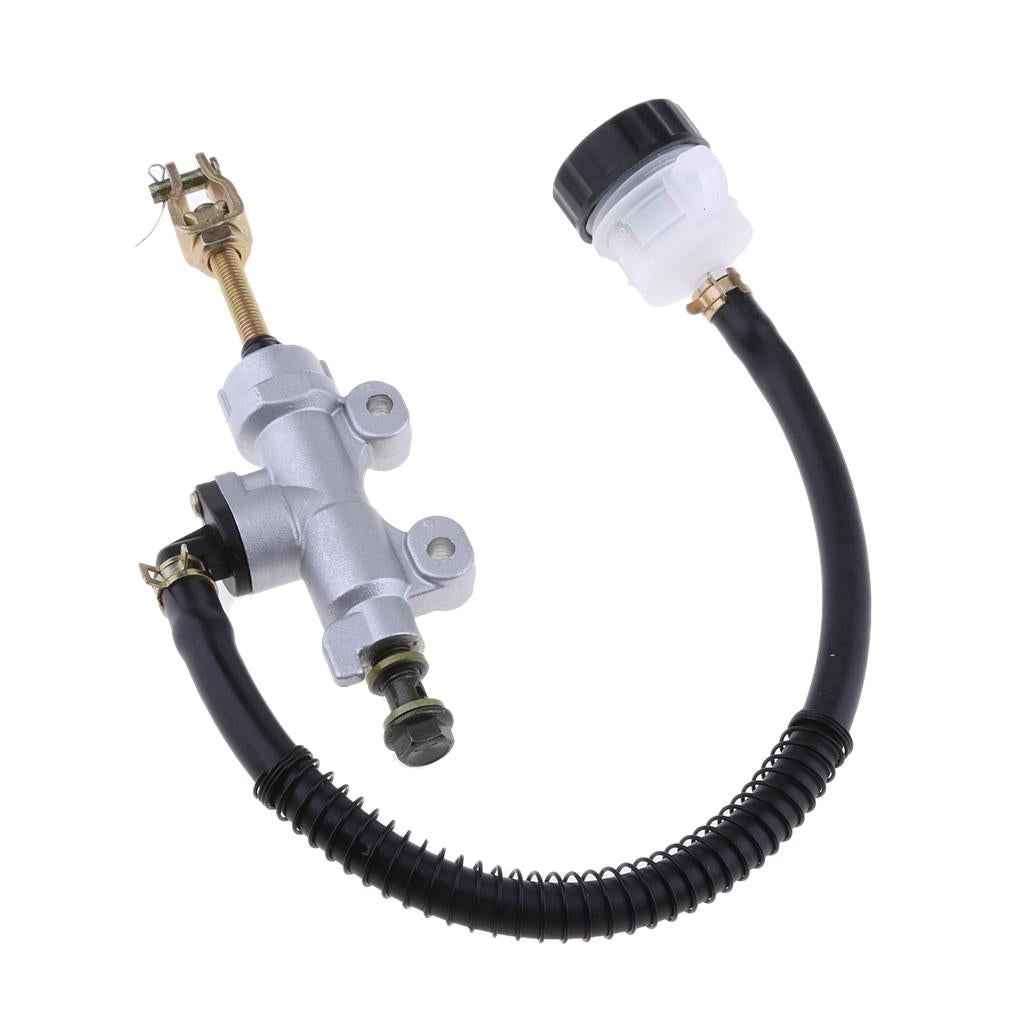 Motorcycle Dirt Quad Pit Bike ATV Rear Foot Break Master Cylinder Reservoir