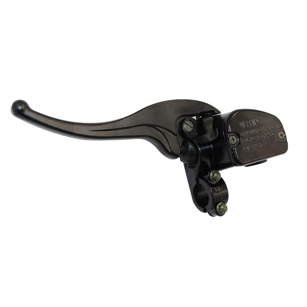 Black Motorcycle Front Left Brake Master Cylinder Clutch Reservoir Levers