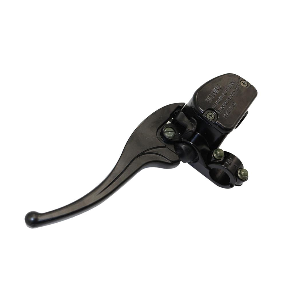 Black Motorcycle Front Left Brake Master Cylinder Clutch Reservoir Levers