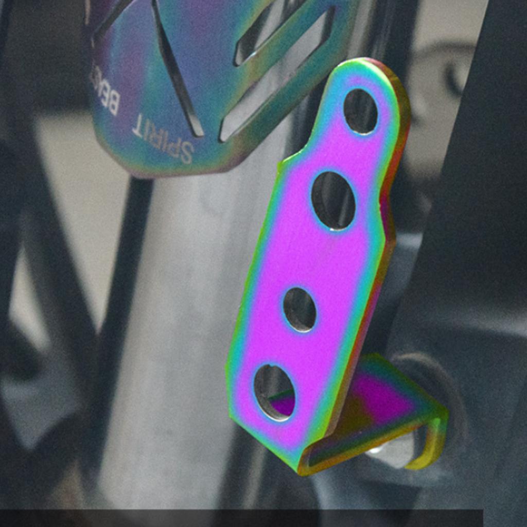 Multifunction Motorcycle Stainless Steel Spot Light Bracket Holder Colored