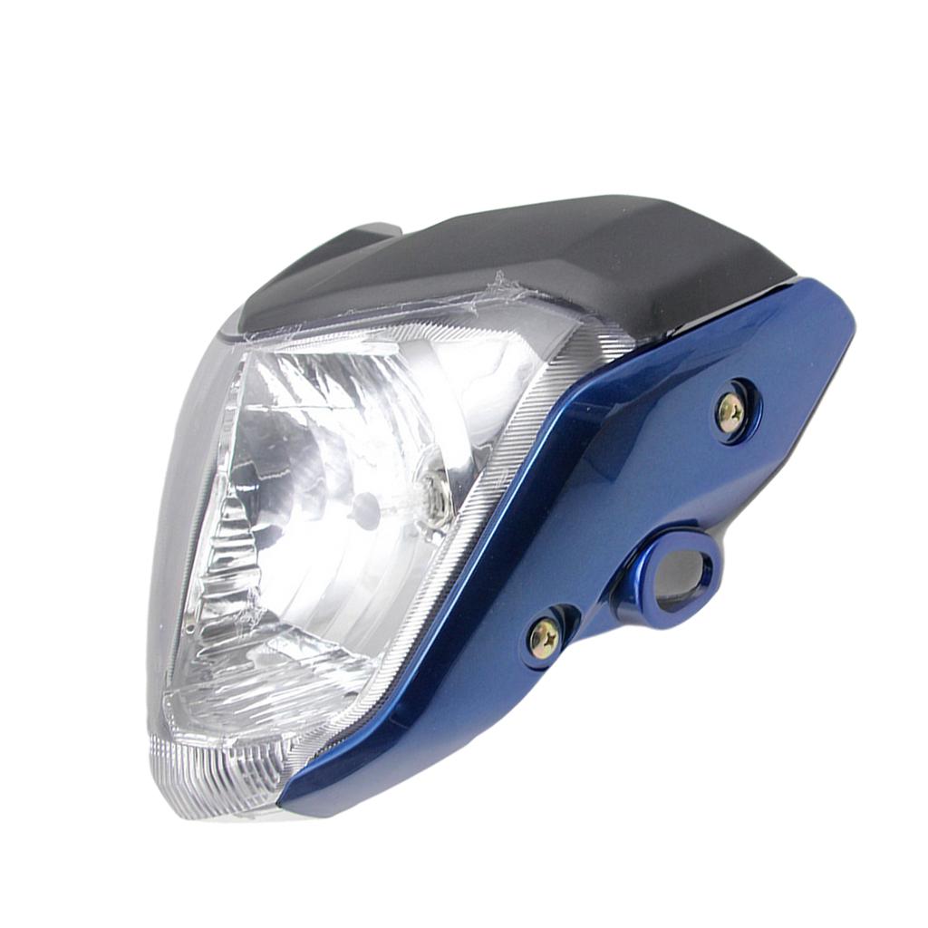 Motorcycle Headlight Headlamp Light for Yamaha FZ16 YS150 FZER150 Blue