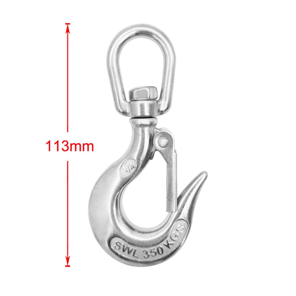 Stainless Steel Snap Swivel Shackle 113mm/4.45 Length -Sailboat Hardware"