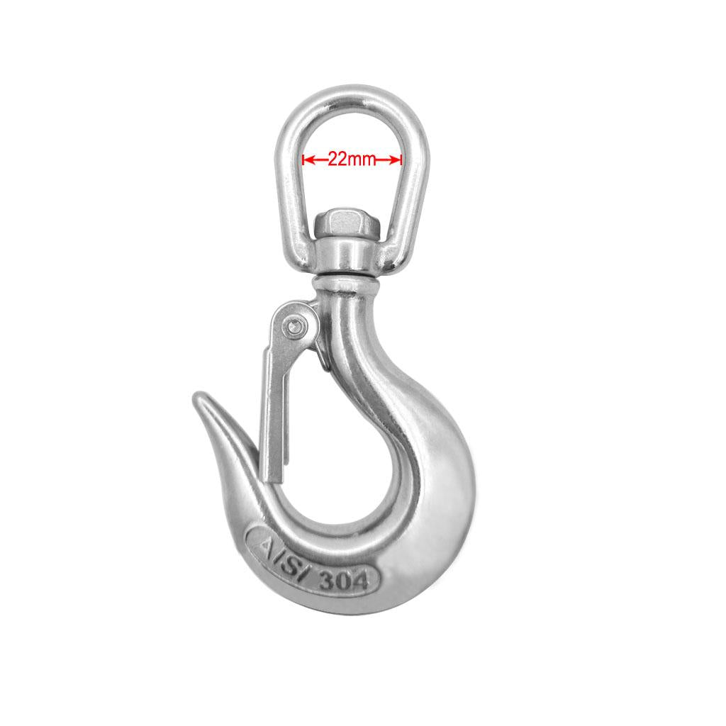 Stainless Steel Snap Swivel Shackle 113mm/4.45 Length -Sailboat Hardware"