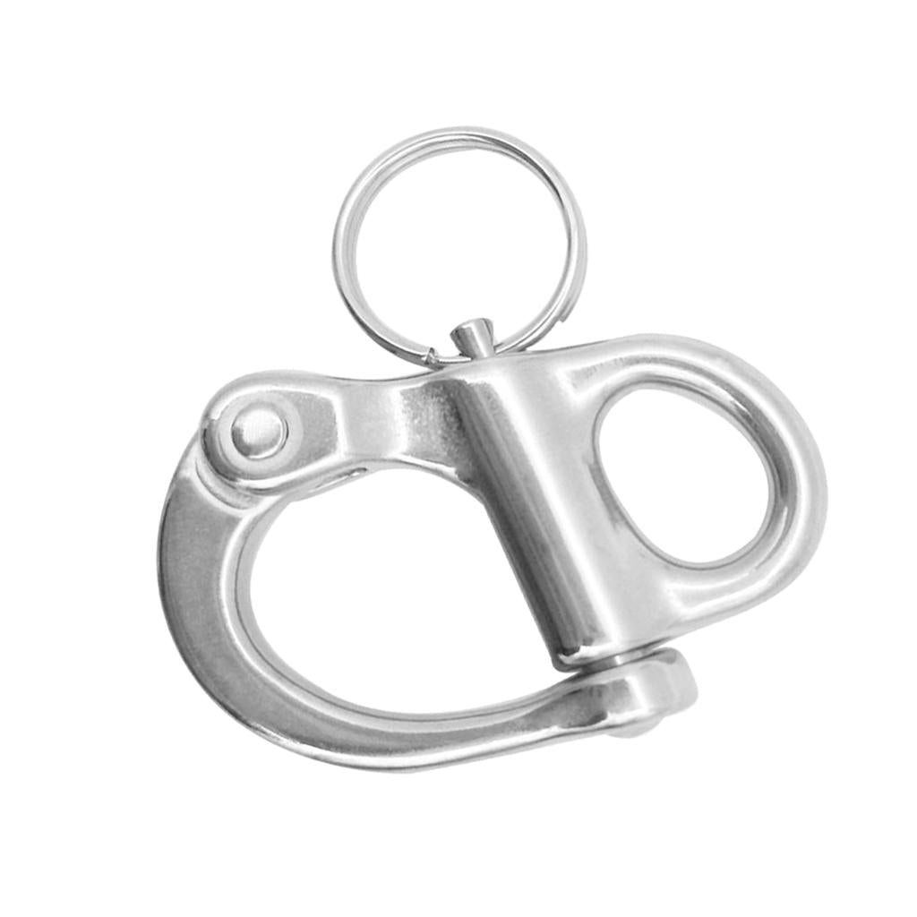 Stainless Steel Snap Swivel Shackle 51mm/2 Length -Sailboat Hardware "