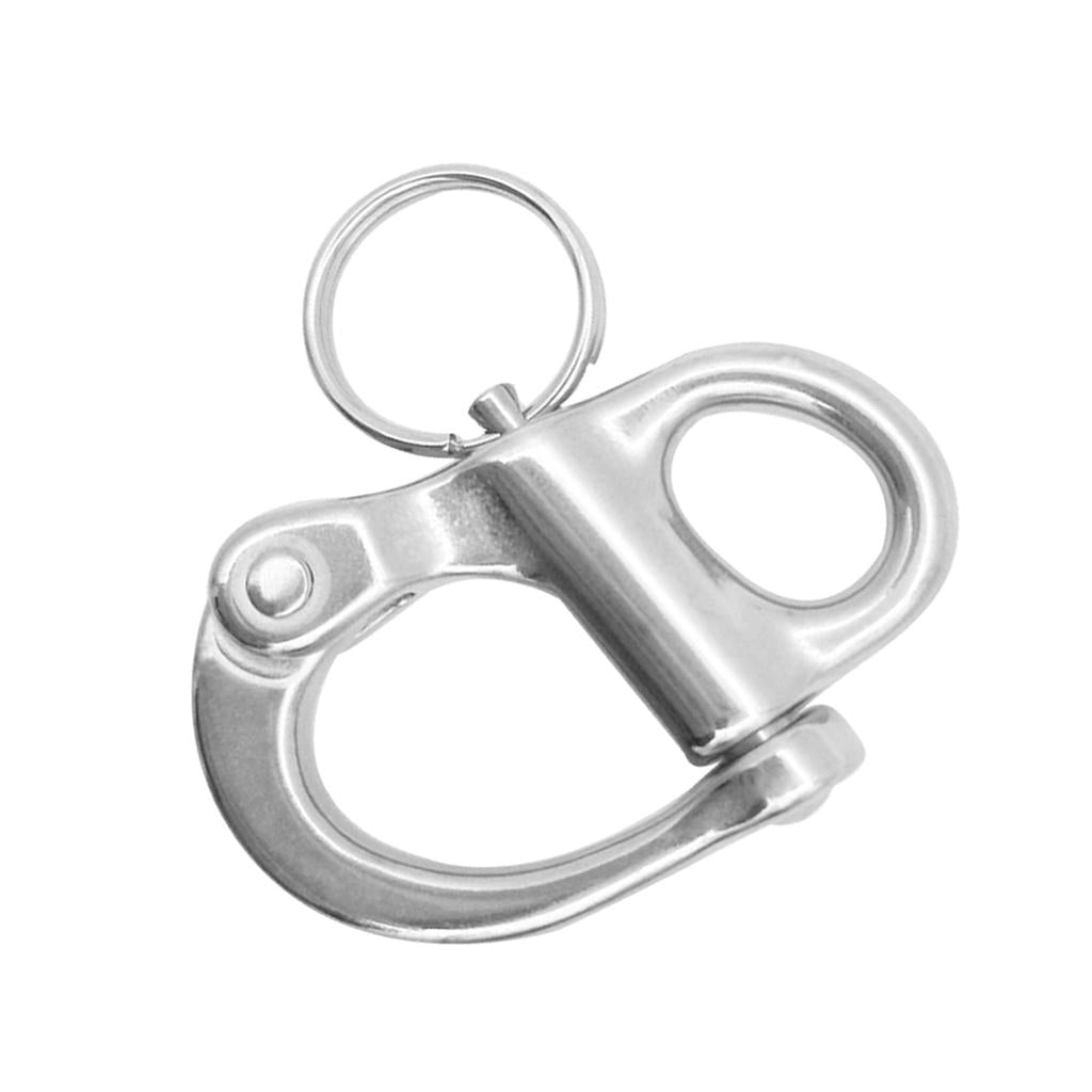 Stainless Steel Snap Swivel Shackle 51mm/2 Length -Sailboat Hardware "