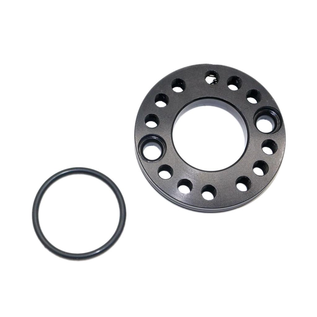 3x28mm Carburetor Intake Manifold Plate Adjuster for ATV Pit Dirt Bike Black