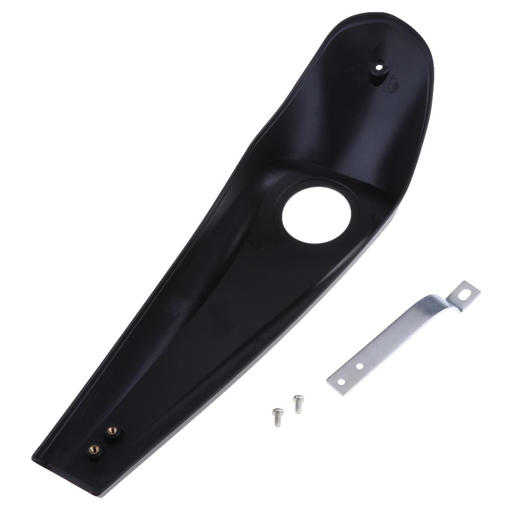 Motorcycle Fuel Tank Cover Smooth Dash Console for Harley Touring Electra Glide Road Glides 2008-2017 (Matt Black)