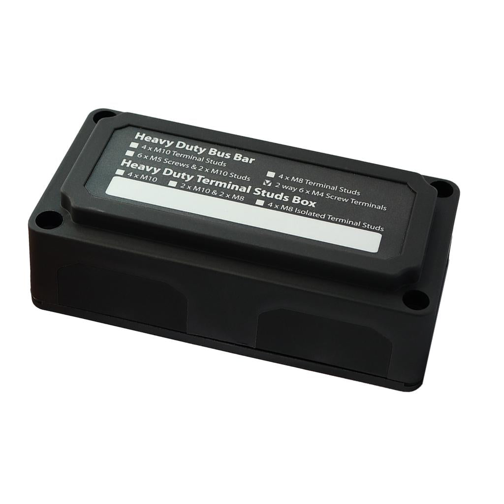 Heavy Duty Bus-Bar Terminal Board 100A for 12x4mm Shunt Terminals