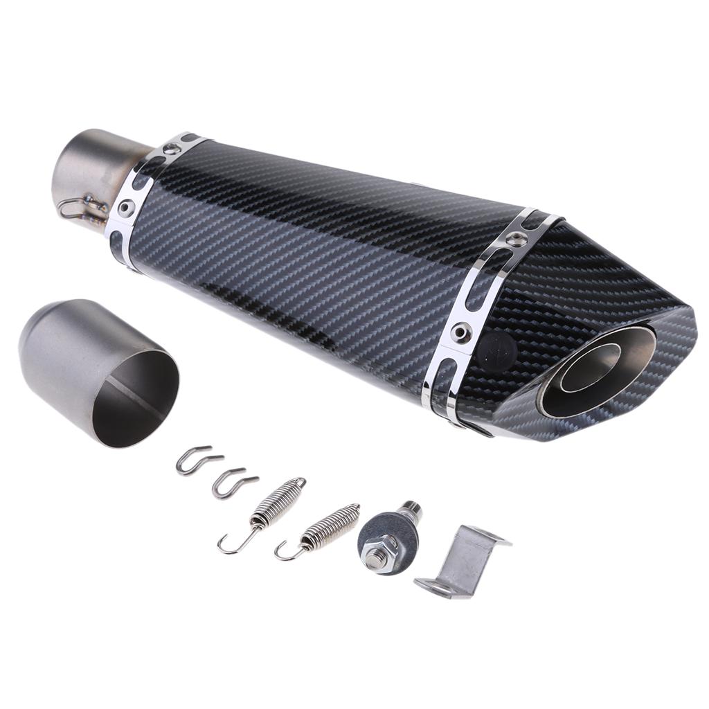 Fashion 36-51mm Motorbike Exhaust Muffler Pipe Removable Silencer for ATV