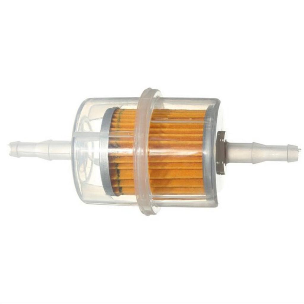 Motorcycle Car Inline Fuel Petrol Filter Large Universal Fit 6mm 8mm Pipes