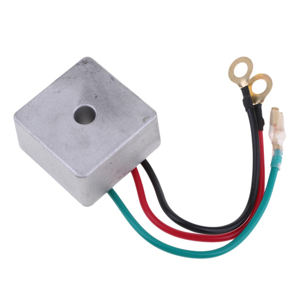 E-Z GO Golf Cart Club Car Voltage Regulator OE 27739G01 Replacement Silver