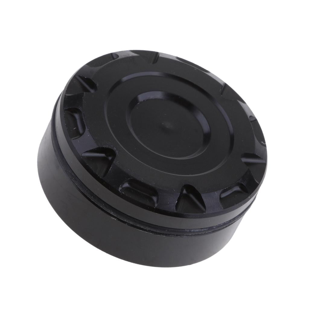M35*2.0 Universal CNC Motorcycle Rear Brake Fluid Reservoir Cap Cover Black