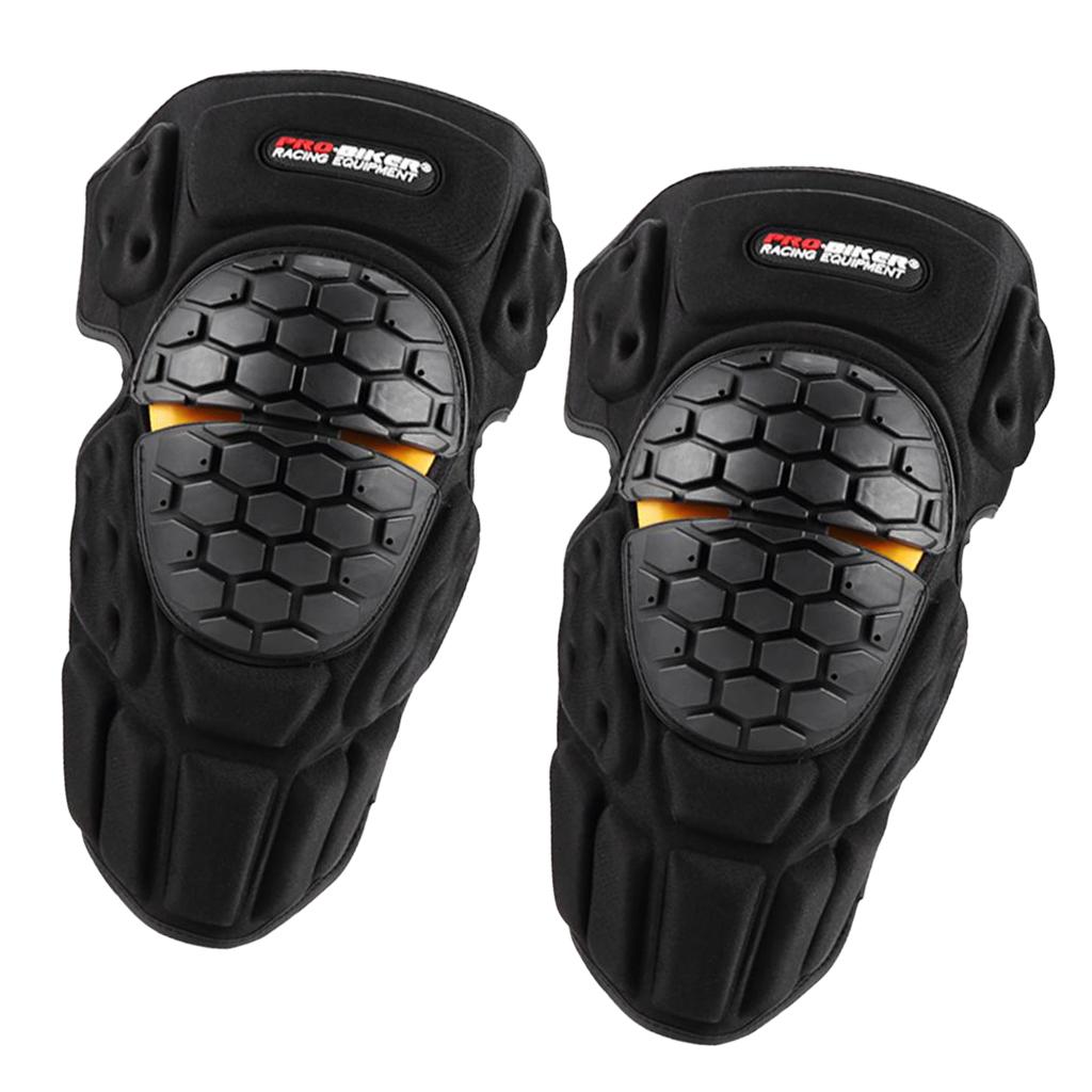 Adjustable Motorcycle Knee Pad Protector Antislip Knee Shin Guard Crashproof