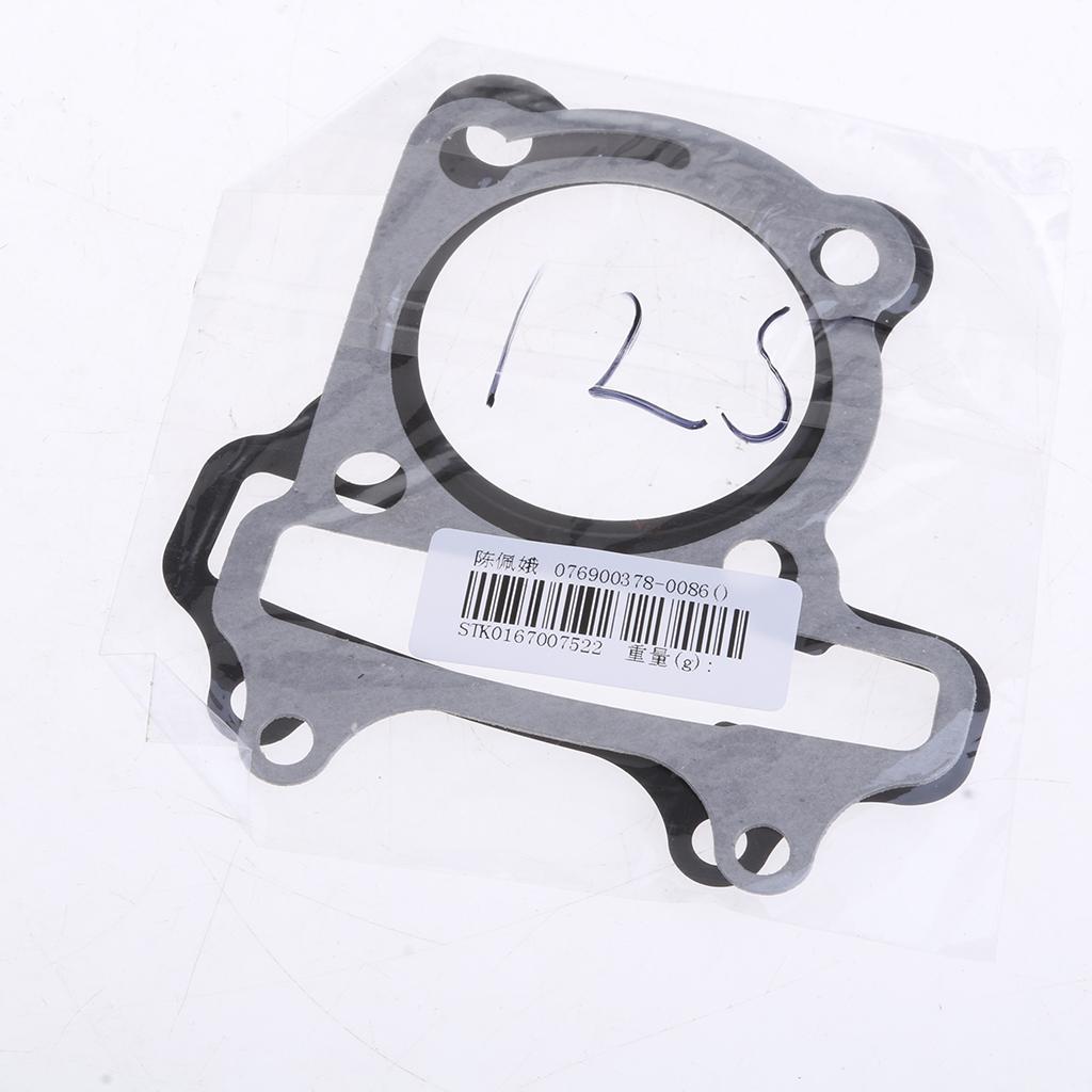 3xBig Bore Cylinder Base & Head Gaskets for GY6 Engine Scooter 125cc(52.4mm)