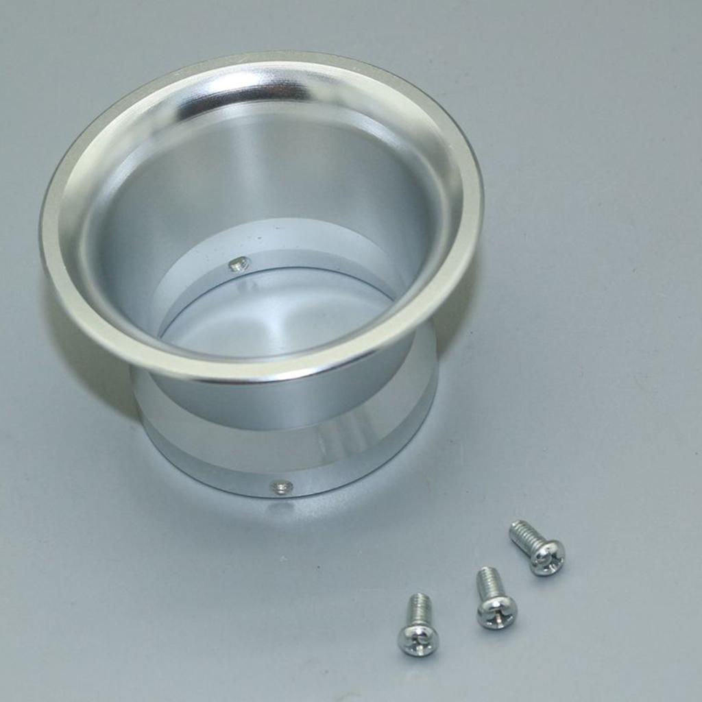 50mm Air Filter Interface Cup for 24/26/28/30mm Motorcycle Carb Red Silver
