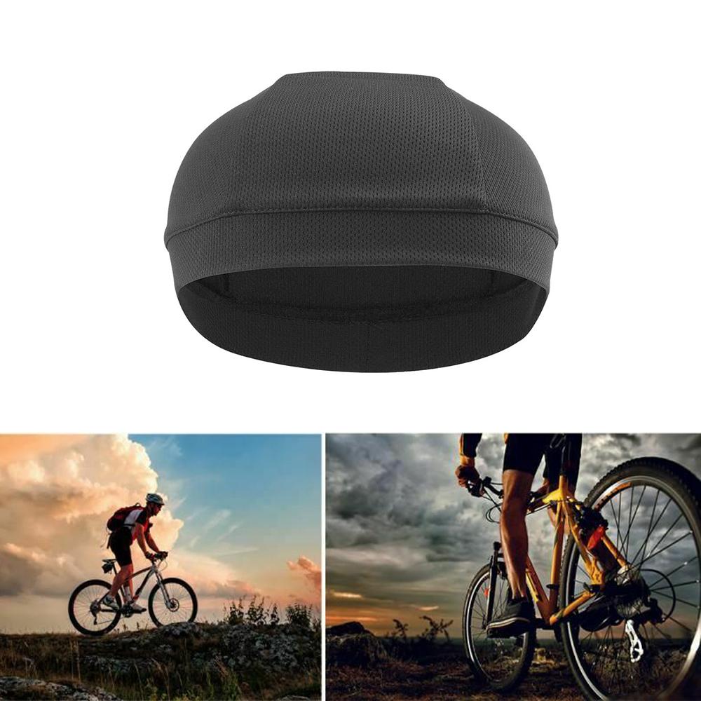 Quick Sweat Beanie Adjustable Cycling Caps Hat Skull Caps Helmet Liner