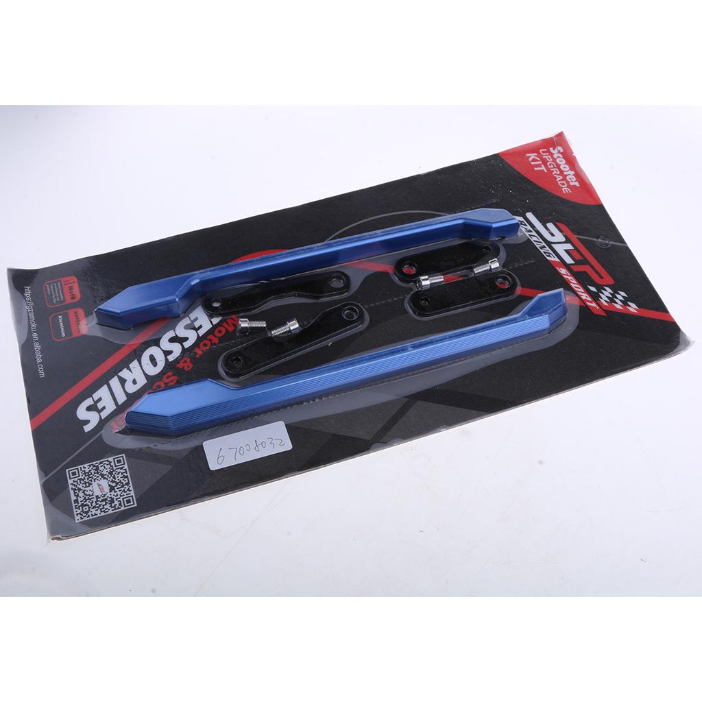 Motorcycle Rear Seat Passenger Handle Grab Bars for Yamaha MT09 13-16 Blue