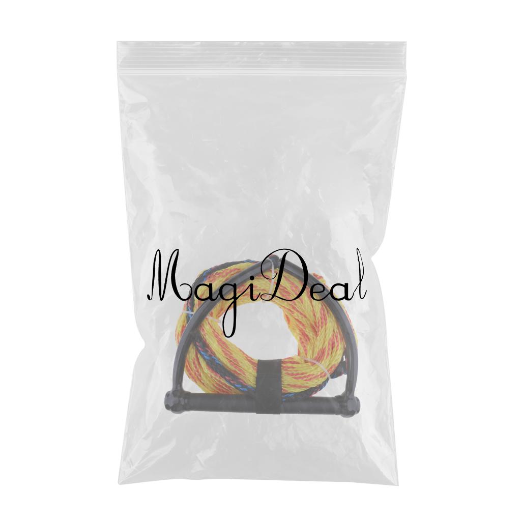 Tow Rope 75ft w/ EVA Floating Handle Water Sports Skiing Wakeboarding Random