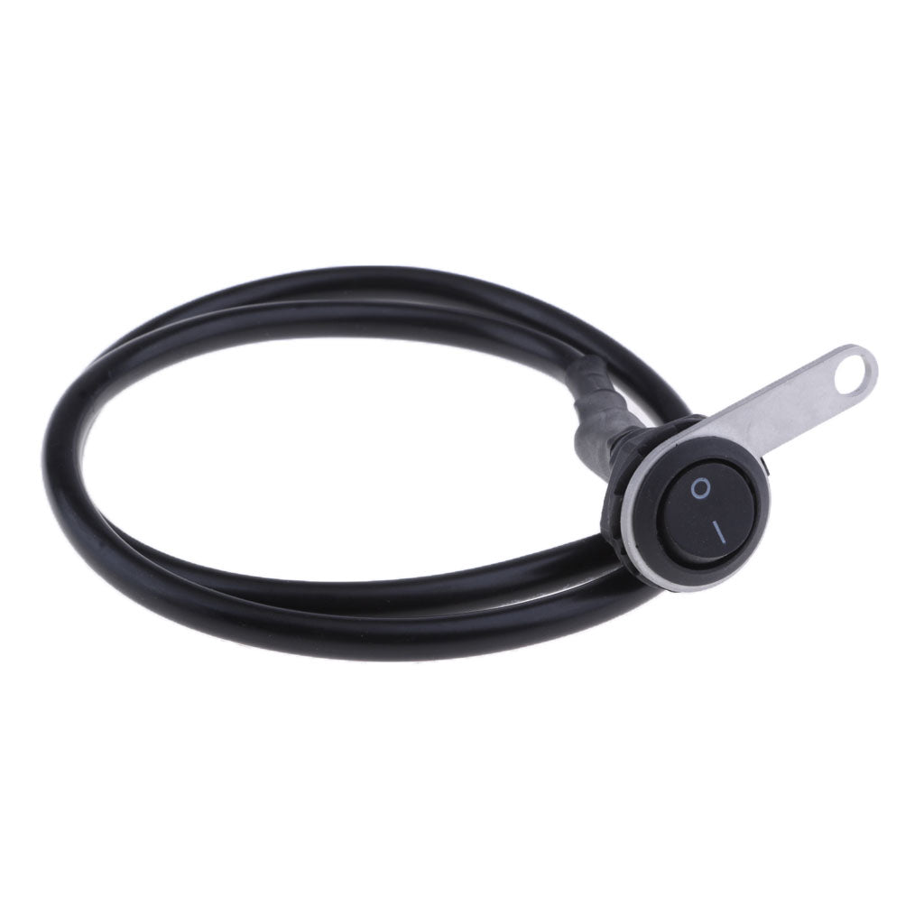 Motorcycle Universal LED Headlight Spot Light Handlebar Light Mount Switch