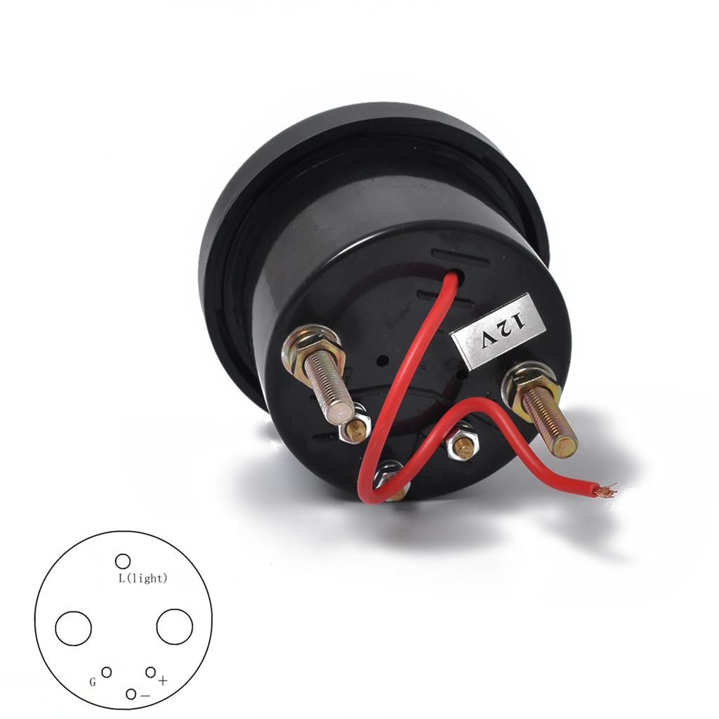 52mm 2 Marine Boat Water Temp Gauge Meter for Temperature Sensor"