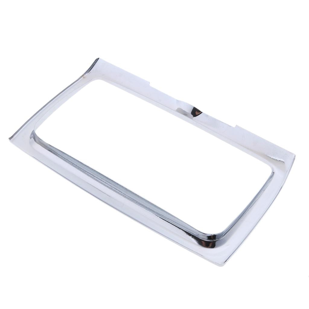 Motorcycle Chrome Tri-Line Gauge Trim for Harley Electra Glide/ Street Glide