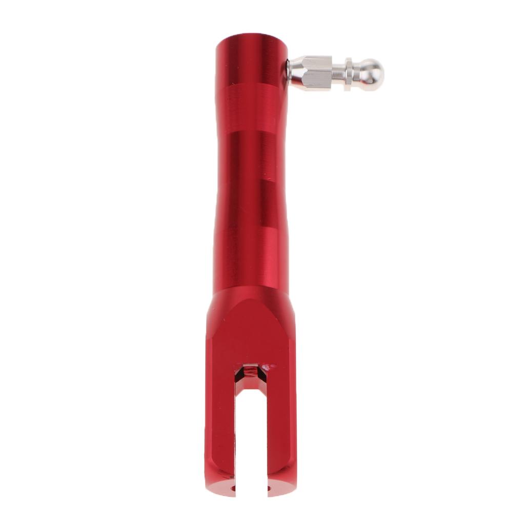 Motorcycle Universal Side Kickstand Parking Racks Scooter Support Foot Red