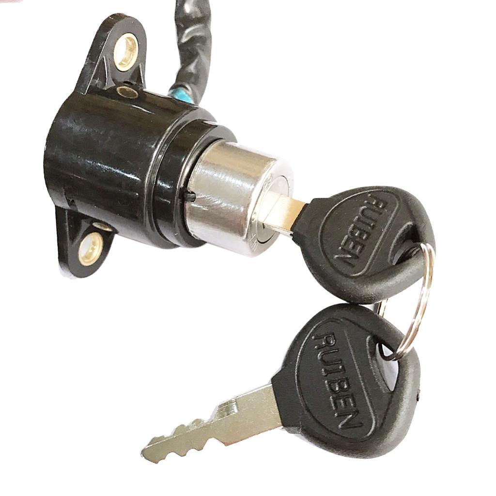 Motorcycle Ignition Key Switch Lock Craft Assembly for Honda CB/CM 400/450