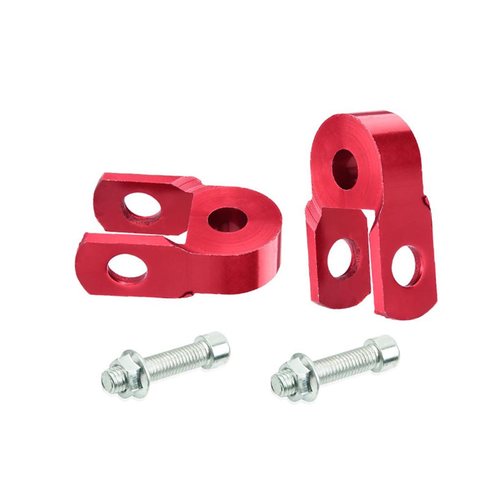 Height Extension Shock Absorber Motorbike Jack Riser Red
