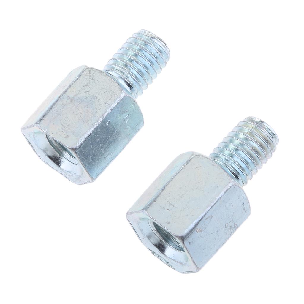 Motorcycle Rearview Mirror 8mm Postive to 8mm Postive Thread Adapter Screw